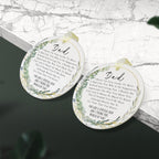 Dad Ornaments 2025 Father Ohday Best Dad Ever Gift Father Day Dournament Dad Christmas Ornament for Father from Son&Daughter Forever Ornament Father's Day Dad's Birthday (2.9"