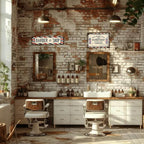 Barber Shop Decor Accessories - Barbershop Poster Metal Tin Signs Vintage Wall Art, Barber Gifts for Men Haircut Decorations 4x16 Inch