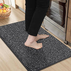 BEQHAUSE Kitchen Rugs 20"x32", Non-Slip Kitchen Mats by BEQHAUSE