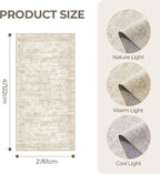 2x4 Rug Runners for Hallways Non Slip, Nursery Room, Soft Runner Rug, Stain - Image 2