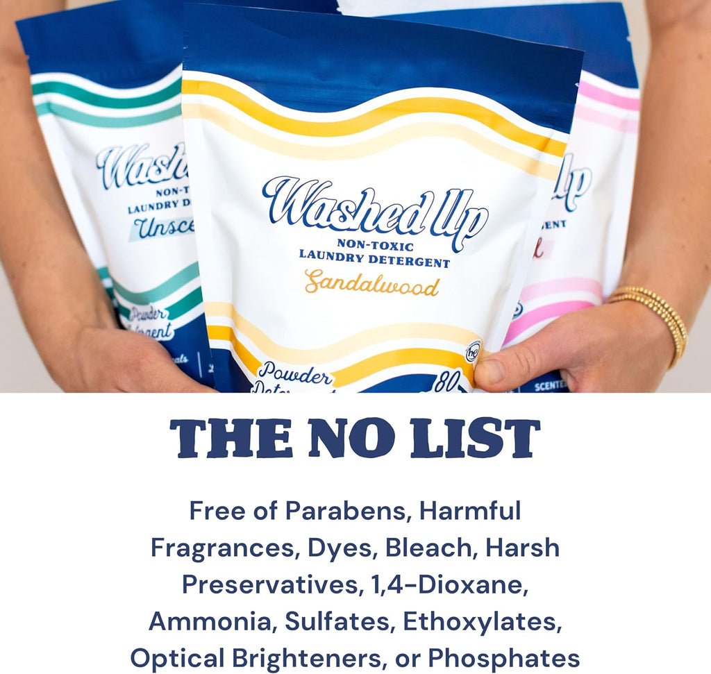 Floral Laundry Detergent Powder | Only 100% Pure Essential Oils | Safe for Sensitive Groups | Powerful Clean | Plant & Mineral-Based | Made in USA