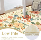 DUKINO 2x10 Runner Rug, Washable Kitchen Runner Rug Non Slip, Low Pile - Image 6