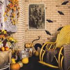 Werewolf Vintage Shoot Art Poster Print Canvas Wall Art Ideal for Dark Academia Gothic Occult Decor Living Room Bedroom Office Posters Decorations Creepy Picture 24X36inch Unframed