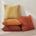 Fancy Homi Set of 4 Boho Fall Decorative Throw Pillow Covers 18x18 Inch - Image 2