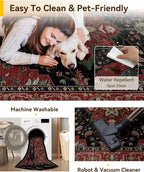 RELEANY Washable Area Rug, Runner 2'x10', Water Repellent, Pet Friendly - Image 5