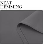 NICETOWN Bedroom Curtains Blackout Drapery Panels, Three Pass Microfiber - Image 8