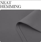 NICETOWN Grey Window Curtains for Bedroom - Image 6