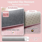 Amdrebio Pink Large Fluffy Plush Big Rug 9x12 - Image 7