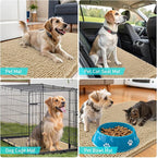 OLANLY Dog Door Mat for Muddy Paws 44x32, Super Absorbent Chenille Mud Mat | - Image 7