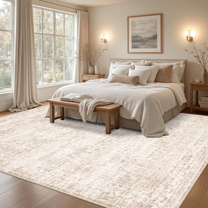 9x12 Area Rugs Living Room: Washable Rug - Image 4