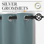 NICETOWN Modern Blackout Curtains Noise Reducing, 2 Panels, W42 x L78 -Inch - Image 3