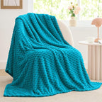 BEDELITE Jewel Blue Throw Blanket by BEDELITE