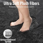 6x9 Ft Fluffy Bedroom Rugs, Fuzzy Shaggy Carpet, Indoor Plush Nursery Rugs - Image 5