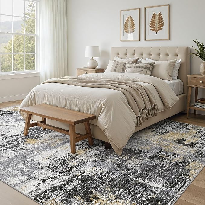 UERMEI 10x14 Area Rug for Living Room - Image 3