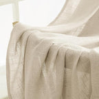 MIULEE Linen Curtains 52x54 Inch Length 2 Panels - Image 6