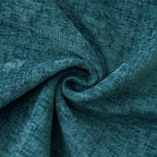 MIULEE Pack of 2 Couch Throw Pillow Covers 18x18 Inch Coastal Dark Teal Farmhouse Decorative Pillow Covers with Stitched Edge Soft Chenille Solid Dyed Spring Pillow Covers for Sofa Bed Living Room