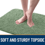 OLANLY Dog Door Mat for Muddy Paws 70x32, Super Absorbent Chenille Mud Mat | - Image 4