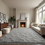 LOCHAS Area Rugs Fluffy Living Room Carpets - Image 4