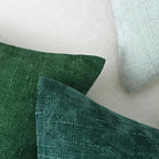Set of 4 Soft Textured Decorative Throw Pillow Covers 16x16 Inch Cozy Farmhouse - Image 6