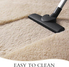 Chicrug Soft Runner Rugs for Bedroom Living Room Plush Fluffy Rug 3x8 | Shag - Image 7