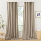 RYB HOME Extra Wide Sheer Curtains by RYBHOME