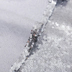 Christmas Tree Skirt Silver 48 Inch Round Tree Skirt Sequin Christmas Tree Skirt for Christmas Decoration