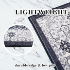 3x12 Washable Hallway Runner Rug: Oriental Long Ultra Soft Runners - Image 4