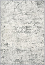 Area Rug Living Room: 8x8 Modern Washable Indoor Soft Carpet Gray | by FXRHLP
