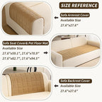 Couch Covers for Dogs Washable, 27.6"x70.9" Non Slip Couch Covers for Loveseat - Image 3