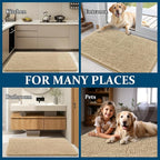 OLANLY Dog Door Mat for Muddy Paws 44x32, Super Absorbent Chenille Mud Mat | - Image 8