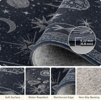 Vacuum-Friendly, 8x10 Washable Area Rug - Image 4