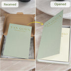 Aesthetic Decorative Books -Set of 2 Minimalist Linen Hardcover Faux/Fake Books for Coffee Table Home Decor Living Room Decoration, Photo Storage or as a Keepsake Box(Sage-beige-artist)