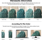 NEWCOSPLAY Fleece Ribbed Cozy Twin Blanket - Image 6