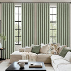 MIULEE Sage Green Pinch Pleated 100% Blackout Linen Curtains 40x90 Inches | - Image 7
