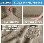 ZNSAYOTX 1 Piece Stretch Chair Cover - Image 3