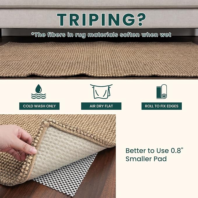 KOZYFLY Boho Runners for Hallways 3x10 ft Washable Kitchen Runner Non Slip - Image 7