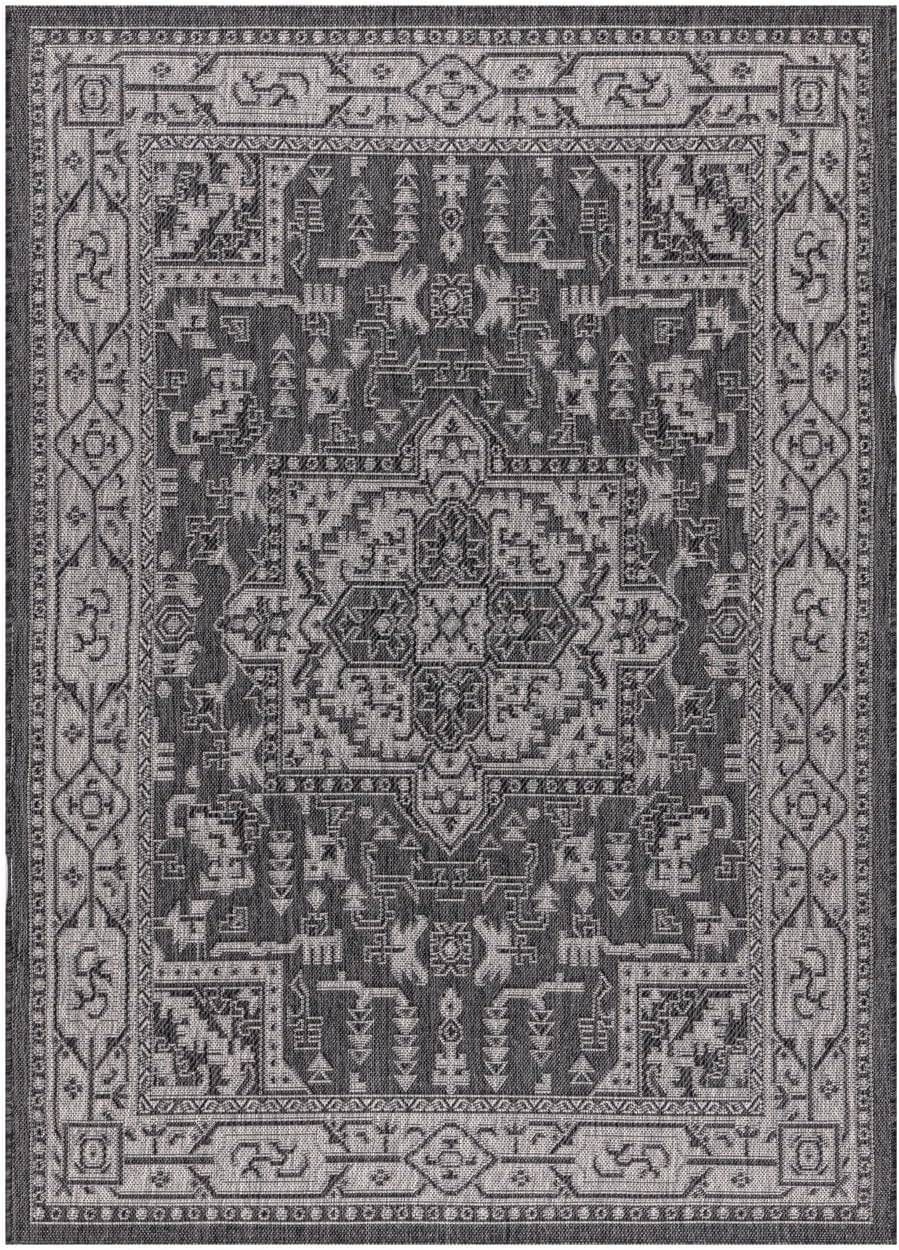 Keen Home Design Terrace Outdoor Area Rug - 12x15 Washable Indoor/Outdoor Rug for Patio, Kitchen, Balcony, Beach, Garden, Deck and Porch, Size: 12'x15'
