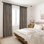 Topfinel Pinch Pleated Linen Curtains 108 Inches Long - Image 5