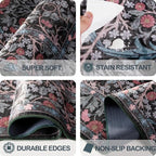Washable 2'6" x 10' Runners for Hallways, Non Slip Long Floor Runner for Kitchen - Image 5