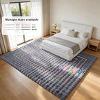 Gray Rabbit Plush Rug 3'x5', Fluffy Shaggy Area Rug - Image 8