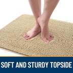 OLANLY Dog Door Mat for Muddy Paws 45x27, Super Absorbent Chenille Mud Mat | - Image 4