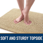 OLANLY Dog Door Mat for Muddy Paws 40x32, Super Absorbent Chenille Mud Mat | - Image 4