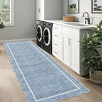 GarveeHome Scalloped Washable Runner Rug 2x10 Non Slip Kitchen Rugs - Image 7