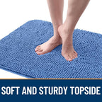 OLANLY Dog Door Mat for Muddy Paws 40x32, Super Absorbent Chenille Mud Mat | - Image 4