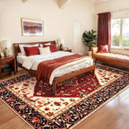 SERISSA 6x9 Washable Non Slip Boho Area Rug - Image 3