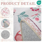 DUKINO 2x6 Runner Rug, Washable Animal Kitchen Rugs Non Slip, Low Pile - Image 4