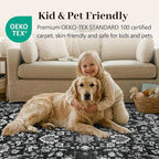 8x10 Ft Large Area Rugs for Living Room, Soft Non-Slip Machine Washable Rug - Image 5