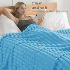 Exclusivo Mezcla Striped King Size Fleece Blanket - Image 2