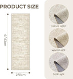 2x6 Runner Rug Non Slip, Washable Hallway Runner Rug, Nursery Room, Soft Runner - Image 2