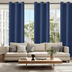 Blackout Curtains for Bedroom, 38 x 84 Inches Long, 2 Panels | Thermal - Image 6